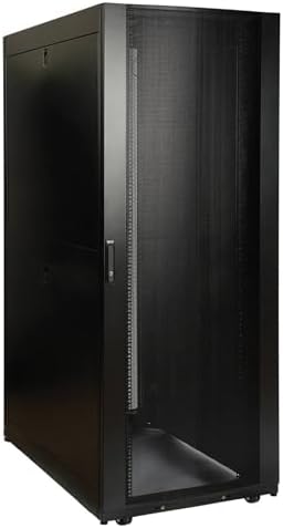 SQUARE D Tripp LITE SR45UBDPWD Rack Enclosure,45U,Wide,Doors,Sides
