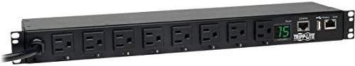 Tripp Lite 1.4kW Switched PDU, 120V, 15A, 8 5-15R, 5-15P, LX Platform Interface, 12ft Cord
