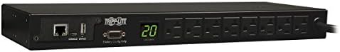 Tripp Lite 1.9kW Single-Phase Monitored PDU, 120V Outlets (8 5-15/20R), L5-20P/5-20P Adapter