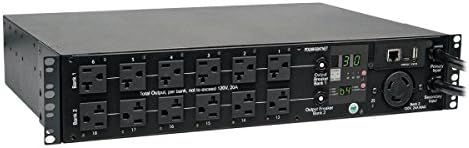 Tripp Lite 2.9kW Single-Phase ATS / Switched PDU, LX Platform Interface