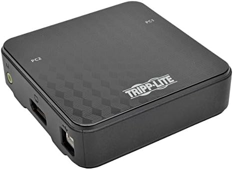 Tripp Lite 2-Port Display Port 1.2 KVM Switch with Audio (B004-DP2UA2-K)