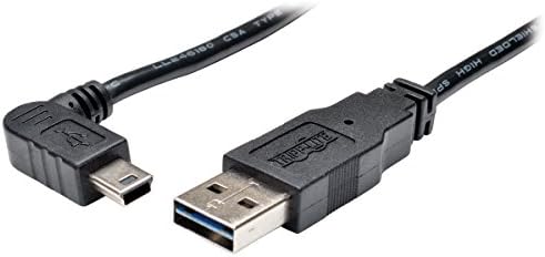Tripp Lite 3-Feet USB 2.0 Universal Reversible Cable A to Right 5-Pin Mini B