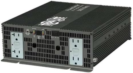 Tripp Lite 3000 Watt Power Inverter with 4 GFCI Outlets for Vehicles, Trucks, RV, Car & More