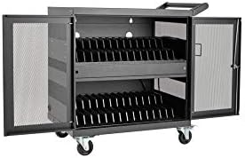 Tripp Lite 32-Port USB Charging Cart Storage Station for iPad & Android Tablets
