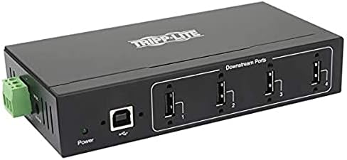 Tripp Lite 4-Port USB 2.0 Hub, Industrial Grade Hub USB 2.0, 15 kv ESD Immunity
