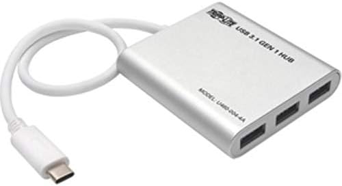 Tripp Lite 4-Port USB-C to USB-A Portable Hub, USB 3.1 Gen 1 Type-C to Type-A