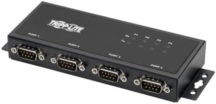Tripp Lite 4 Port USB to Serial Adapter, RS-422/RS-485, FTDI with COM Retention