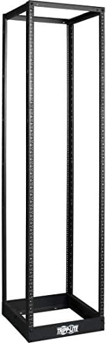 Tripp Lite 45U 4-Post Open Frame Rack, Network Equipment Rack, 1000 lb. Capacity (SR4POST)
