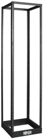 Tripp Lite 45U 4-Post Open Frame Rack, Network Equipment Rack, Threaded 12-24 Mounting Holes