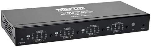 Tripp Lite 4x4 HDMI Over Cat5 / Cat6 Matrix Splitter Switch, Transmitter for Video and Audio