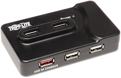 Tripp Lite 6-Port USB-A 3.0 SuperSpeed Hub, 2x USB 3.0