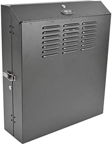 Tripp Lite 6U Vertical Wall Mount Rack Enclosure Cabinet, Low Profile, Switch Depth