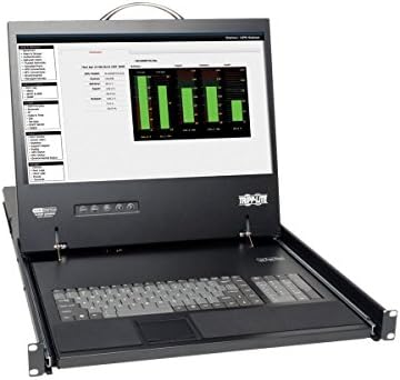 Tripp Lite 8-Port Cat5 1U Rack-Mount Console KVM Switch with 19-in. LCD (B070-008-19)