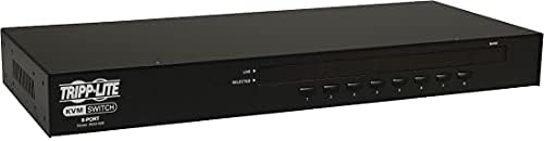 Tripp Lite 8-Port KVM Switch USB / PS2 with On Screen Display 1URM (B042-008)