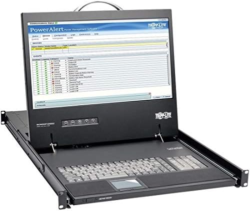 Tripp Lite B021-000-19-HD2 Rack Console 1URM DVI, VGA for KVM Switch