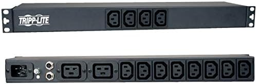 Tripp Lite Basic PDU, 120V 1.9kW / 240V 3.8kW, C20 16A Input, 14 Outlets (12 C13 & 2 C19)