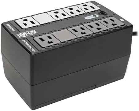 Tripp Lite BC450 450VA Small UPS 255W Battery Backup Surge Protector