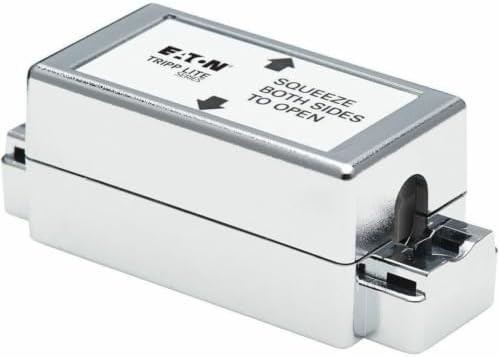 Tripp Lite Cat6 Cat5e Shielded Junction Box, 110 Style Punch Down (N237-001-SH), Silver