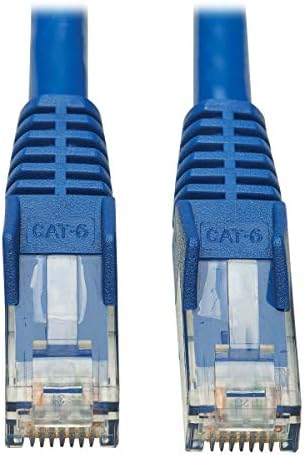 Tripp Lite Cat6 Ethernet Cable, RJ45 M/M Gigabit, Snagless, Molded, UTP, PoE