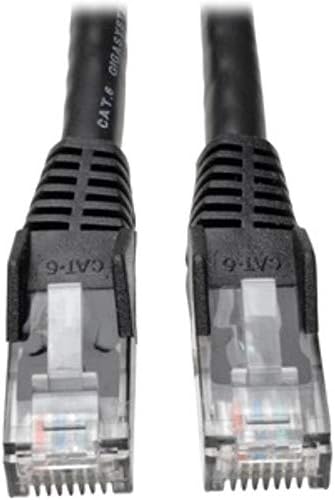 Tripp Lite Cat6 Gigabit Snagless Molded Patch Cable RJ45 50 Pc Bulk Pack 1' (N201-001-BK50BP)