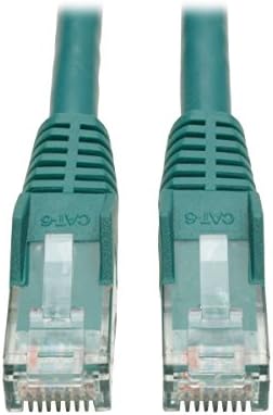 Tripp Lite Cat6 Gigabit Snagless Molded Patch Cable (RJ45 M/- Green, 20-ft.(N201-020-Gn)