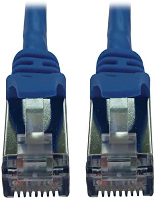 Tripp Lite Cat6a 10G Ethernet Cable, Snagless Molded Slim STP Network Patch Cable (RJ45 M/M)
