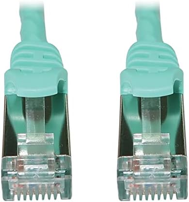 Tripp Lite Cat6a 10G Ethernet Cable, Snagless Molded Slim STP Network Patch Cable (RJ45 M/M)