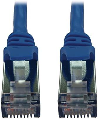 Tripp Lite Cat6a 10G Ethernet Cable, Snagless Molded Slim STP Network Patch Cable (RJ45 M/M)