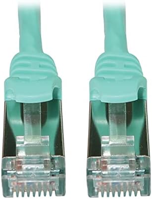 Tripp Lite Cat6a 10G Ethernet Cable, Snagless Molded Slim STP Network Patch Cable (RJ45 M/M)