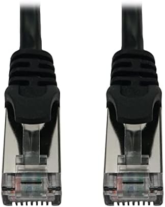 Tripp Lite Cat6a 10G Ethernet Cable, Snagless Molded Slim STP Network Patch Cable (RJ45 M/M)