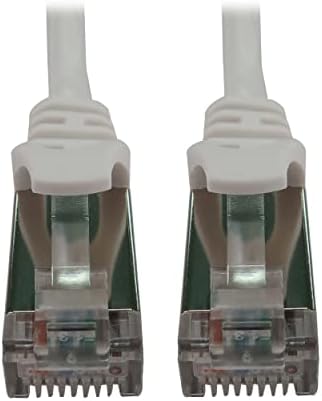 Tripp Lite Cat6a 10G Ethernet Cable, Snagless Molded Slim STP Network Patch Cable (RJ45 M/M)