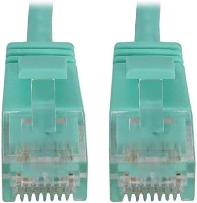 Tripp Lite Cat6a 10G Ethernet Cable, Snagless Molded Slim UTP Network Patch Cable (RJ45 M/M)