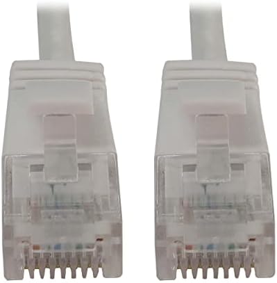 Tripp Lite Cat6a 10G Ethernet Cable, Snagless Molded Slim UTP Network Patch Cable (RJ45 M/M)