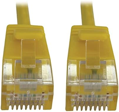 Tripp Lite Cat6a 10G Ethernet Cable, Snagless Molded Slim UTP Network Patch Cable (RJ45 M/M)