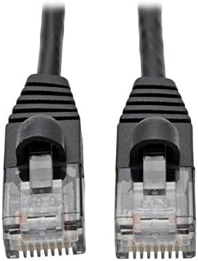 Tripp Lite Cat6a 10G Ethernet Cable, Snagless Molded Slim UTP Network Patch Cable (RJ45 M/M)