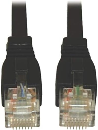 Tripp Lite Cat6a 10G Ethernet Cable, Snagless Molded UTP Network Patch Cable (RJ45 M/M), Black