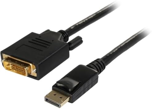Tripp Lite DisplayPort to DVI Active Cable Adapter, DP 1.2 with Latches, DP to DVI (M/M)