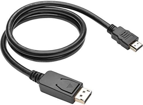 Tripp Lite DisplayPort to HDMI Adapter Cable, DP with Latches to HDMI (M/M), UHD 4K x 2K/1080p
