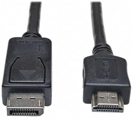 Tripp Lite DisplayPort to HDMI Audio Video Cable Adapter, DP to HDMI, Male-to-Male, 1080P