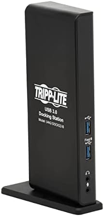 Tripp Lite Double Monitor USB-A/USB-C Dock Universal Laptop Docking Station Hub
