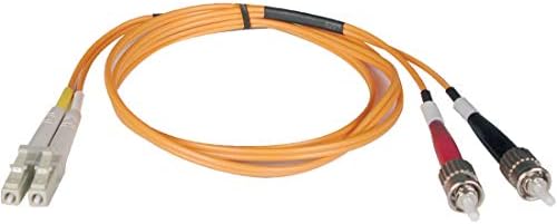 Tripp Lite Duplex Multimode 62.5/125 Fiber Patch Cable (LC/ST), 15M (50-ft.)(N318-15M)