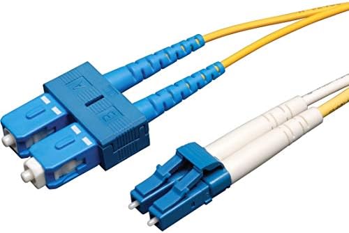 Tripp Lite Duplex Singlemode 9/125 Fiber Patch Cable (LC/SC), 2M (6-ft.)(N366-02M)