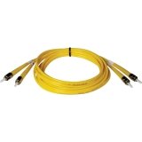 Tripp Lite Duplex Singlemode 9/125 Fiber Patch Cable (ST/ST), 9M (30-ft.)(N352-09M)