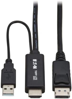 Tripp Lite Eaton 4K@60hz 3ft HDMI to Display Port Adapter (P567-01M-4K6)