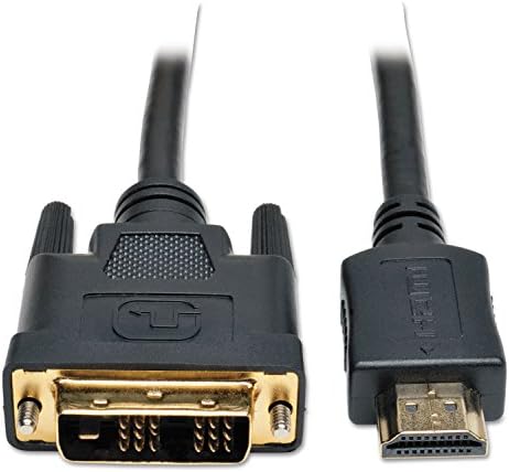 Tripp Lite Eaton HDMI to DVI Cable, Digital Monitor Adapter Cable (HDMI to DVI-D M/M)
