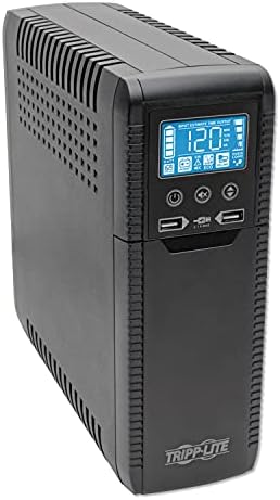 Tripp Lite ECO1000LCD 1000VA UPS 600W Battery Backup Surge Protector