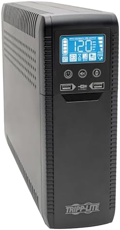 Tripp Lite ECO1500LCD 1500VA UPS 900W Battery Backup Surge Protector