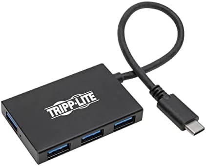 Tripp Lite Gen 1 USB-C Hub, Portable USB-C to USB-A Splitter for Charging and Data Transfer