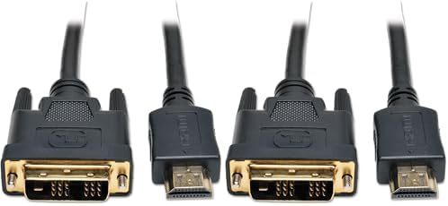 Tripp Lite HDMI to DVI Cable, Digital Monitor Adapter Cable (HDMI to DVI-D M/M) 6-ft.(P566-006)