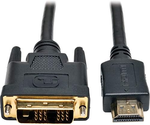 Tripp Lite HDMI to DVI Cable, Digital Monitor Adapter Cable (HDMI to DVI-D M/M)